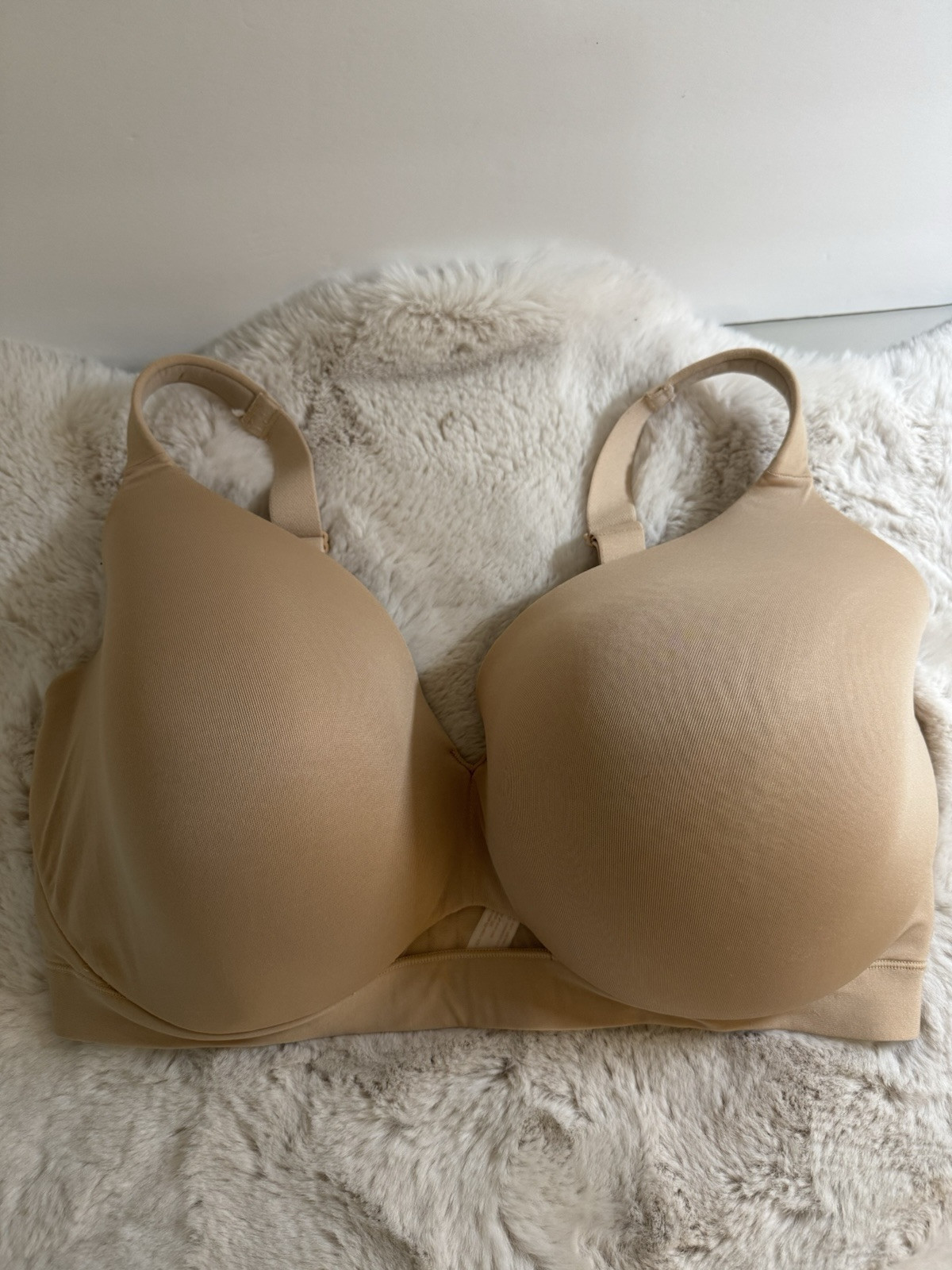 Soma 38DDD Bra Taupe Vanishing Back Full Coverage Und… - Gem