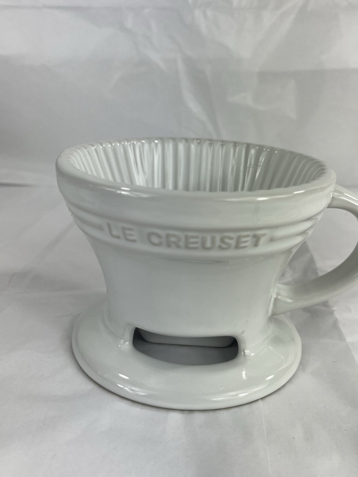 Le Creuset Dripper Coffee Brewer White