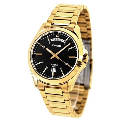 New CASIO Wristwatch Men s MTP 1370G 1AVDF Standard