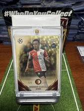 Marketplace image: 2023-24 Topps Flagship UEFA UCL Superfractor  Quilndschy Hartman RC Rookie 1/1