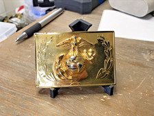 Vintage Marines Belt Buckle Anchor and Globe