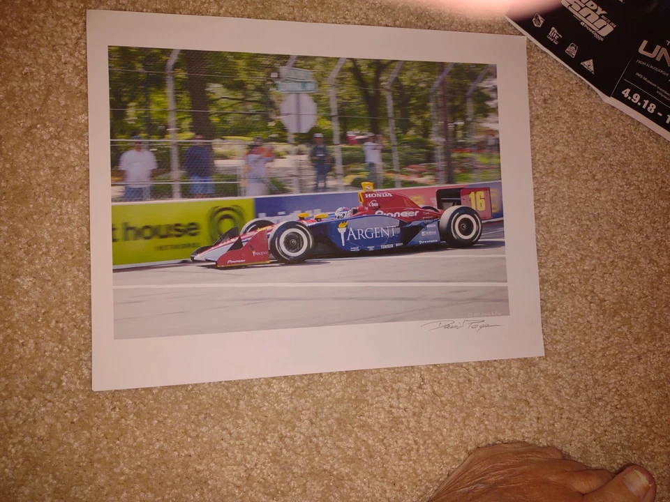 Danica Patrick 2005 400 Firestone Indy 400 + Foto original. Pase de día añadido, gorra Foto 2 de 4