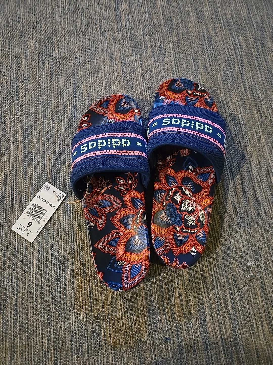 NUOVI SANDALI ADIDAS DONNA ADILETTE COMFORT SLIDES ~ TAGLIA 9