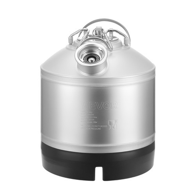 #ad VEVOR Cleaning Keg 1.75 Gallon Beer Lines Cleaner with D Coupler amp; Rubber Base $113.49