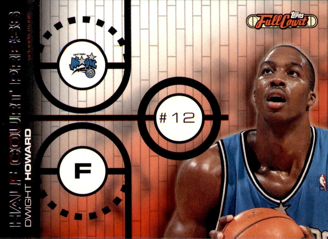 2006-07 Topps Full Court #HCP12 Dwight Howard Half Court Press #/999