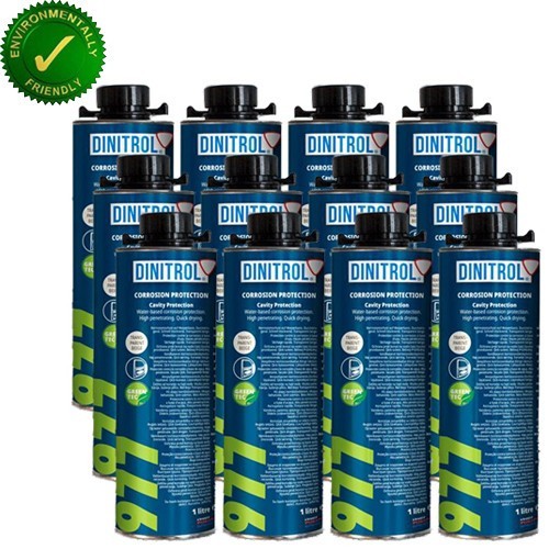 12 x Dinitrol 977 Corrosion Protection Spray 1L – Rust Prevention
