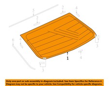 NAGD Passenger Right Rear Vent Window Glass For 2008-2018 Mitsubishi Lancer Sedan/Hatch