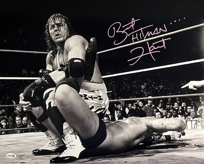 Bret Hart WWE Wrestling Original Autographed Items for sale | eBay