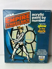 STAR WARS EMPIRE STRIKES BACK ACRYLIC PAINT BY NUMBER CRAFTMASTER darth vader