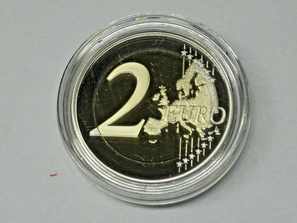 2 Euro 2026 Monaco PP proof Duché  Valentinois Original mit Box und Zertifikat - Bild 3 von 3