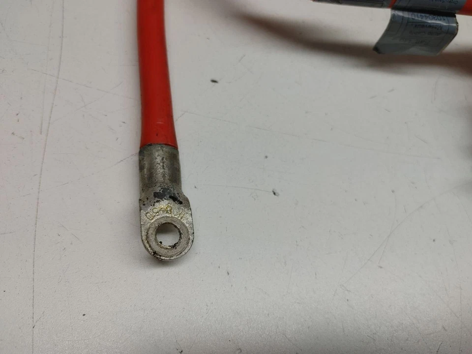 Cabo de bateria positivo BMW M5 6 5 Series 2008 fabricante de equipamento original 6989775 - Imagem 3 de 4