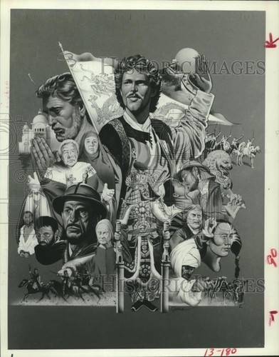 1982 Press Photo Advertisement poster for "Marco Polo" TV mini-series - Picture 1 of 2