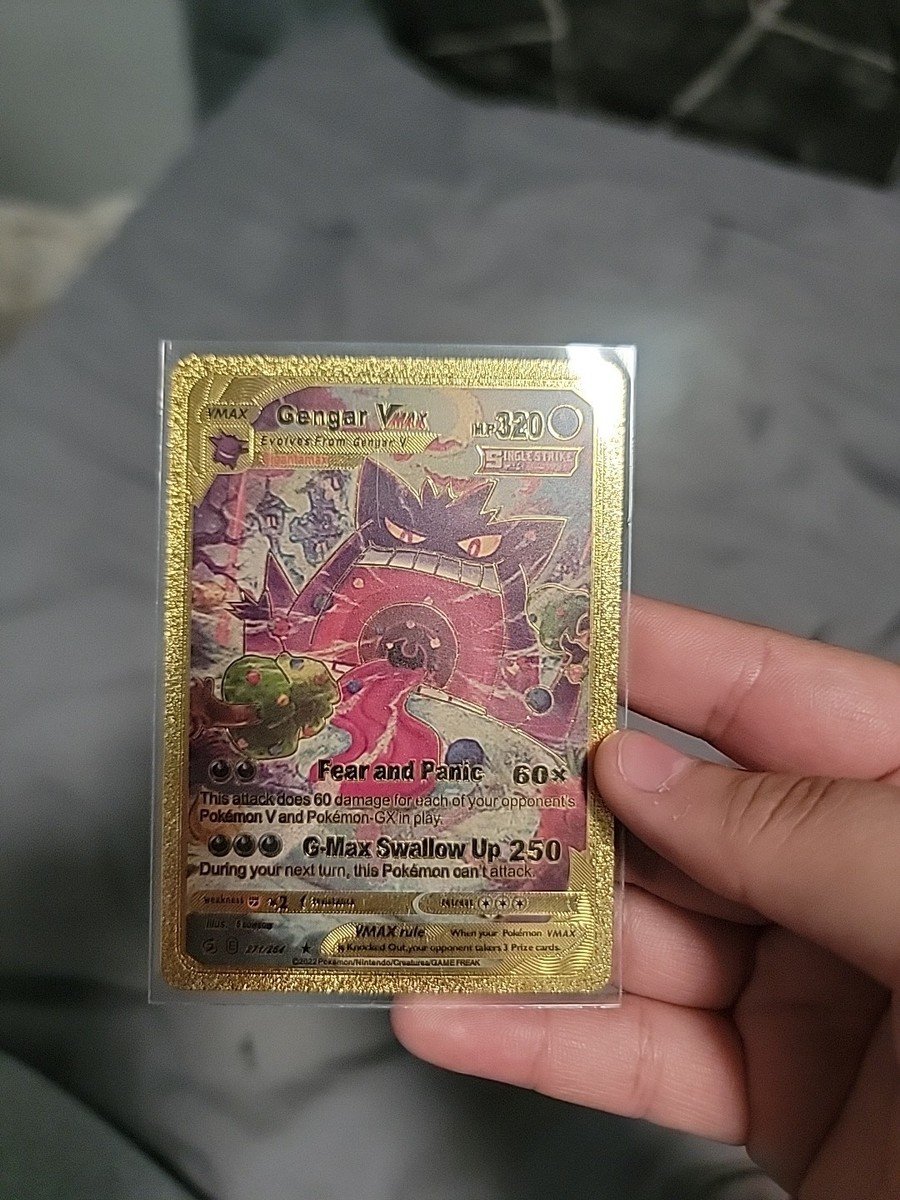 Gengar Vmax Gold Foil | eBay