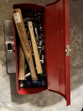 Mystery Tool Lot 24 LBS Including Box Little Bit of Everything See Pictures