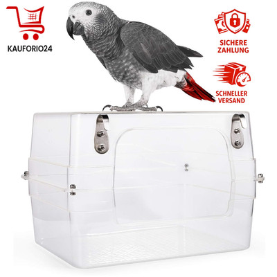 Vogel-Bad Clear View 33x28x20 cm für Sittiche und Nymphensittiche