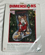Dimensions 8518 Santa  s Finest Stocking Counted Cross Stitch New