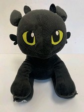 Build-A-Bear How To Train Your Dragon Toothless 13" Plush Black Night Fury