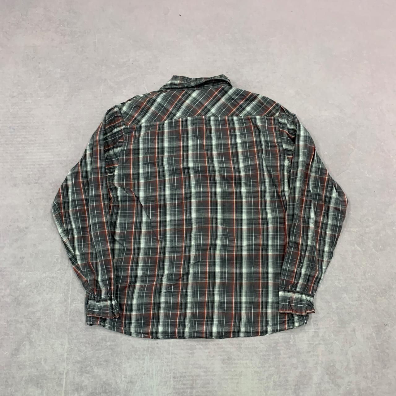 Wrangler Shirt checked patterned long sleeve shirt with chest pockets Men's XL thumbnail 5