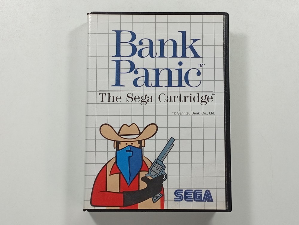 Bank Panic - Jogo De Master System | Parcelamento sem juros