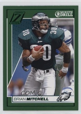 2024 Panini Zenith Two Minute Drill Brian Mitchell #82 1ew5