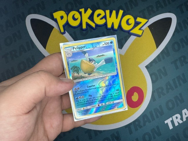 Pokémon TCG Pelipper Sun & Moon Base Set 38/149 Reverse Holo NM