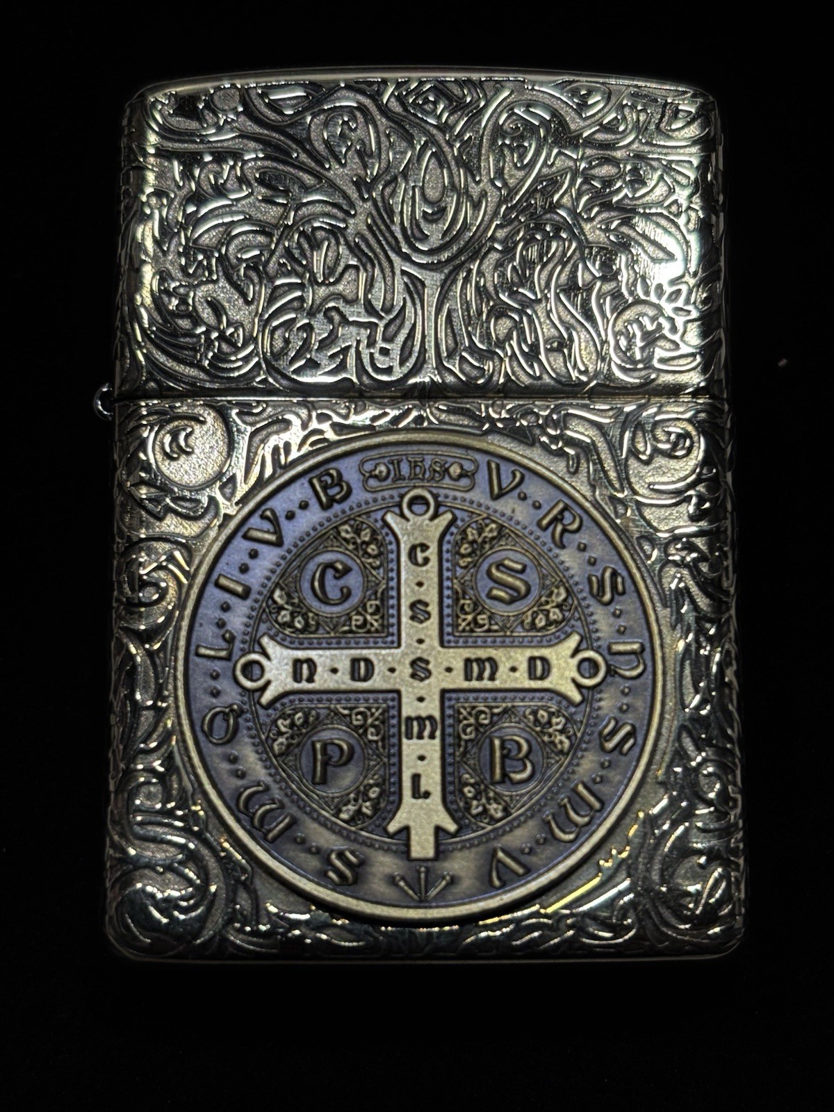RARE Zippo Lights Armor 5-side Constantine in velvet Box