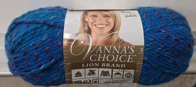 Vanna's Choice Lion Brand 860 507 Ocenia Blue Yarn New 