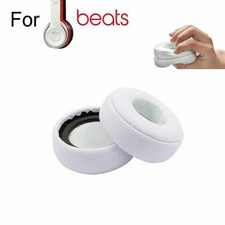 2Pcs White Ear Pads Cushion Cover For Beats Mixr Headphones Replace Parts