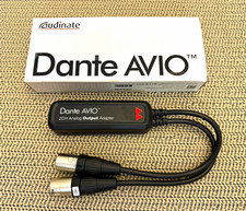 Audinate Dante AVIO 2-Channel Analog Output Adapter ADP-DAO-AU-0X2 Open Box
