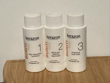Brazilian Keratin Treatment For All Hair Types Vegan 6oz 2oz each Kit KERAZON