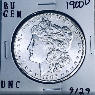 1900 O BU GEM MORGAN SILVER DOLLAR UNC MS U.S. MINT RARE COIN 9129