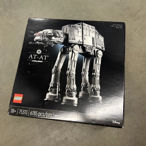 LEGO Star Wars AT-AT 75313 UCS Set w/ Minifigures Box & Manuals 100% Complete