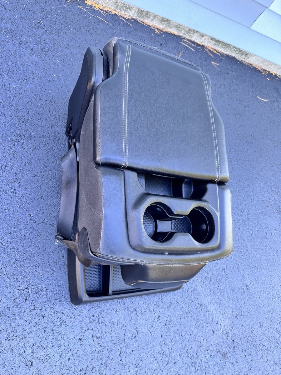19-25 Dodge Ram 1500 Jump Seat Center Console BLACK LEATHER