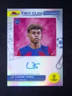 2023-24 Topps Finest UEFA Lamine Yamal RC Rookie Auto First Class