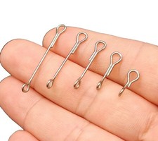 50 PCS Articulated Shanks Tying Streamers Fresh Saltwater Fly Fishing Lure