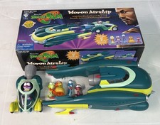 1996 Warner Bros. Space Jam Moron Airship Vehicle Toy Complete With Missiles