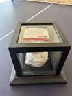 Vin Scully Signed Baseball PSA/DNA Authenticated in Display Case