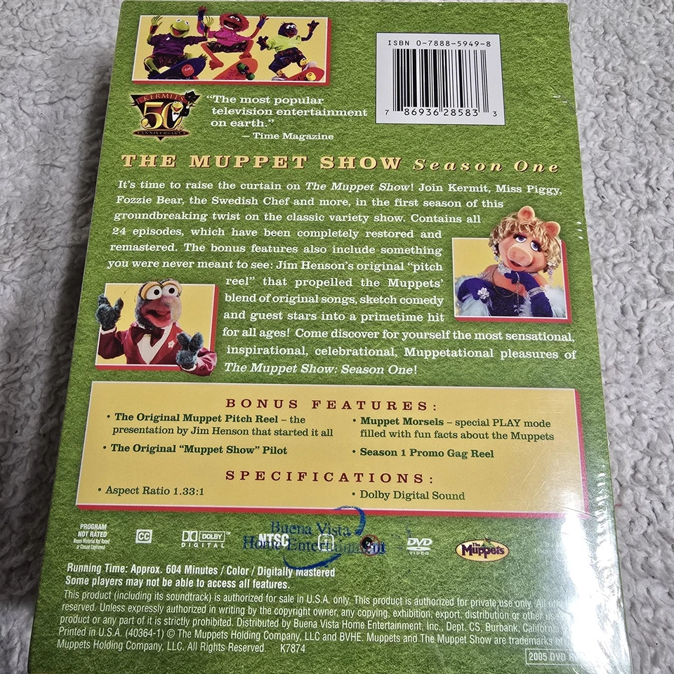 The Muppet Show Seasons 1 2 3 DVD Lot Special Edition 4-Disc Sets Sealed Disney - Image 3 of 4