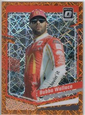 2024 Panini Donruss Optic Bubba Wallace Orange Prizm Parallel card