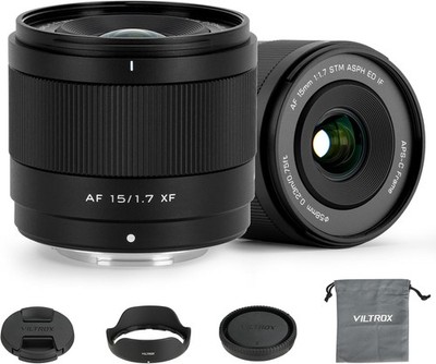 VILTROX 15mm F1.7 Air Autofokus Objektiv für Fuji X Mount Kamera Objektive