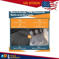 3d Floor Mats For Ford F-150 Supercrew Cab 10-14 3pcsset New 3d New
