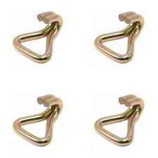 4pcs Double J Hook Heavy Duty Ratchet Tie Down Straps With Hooks Load 27cm 4pcs Double J Hook Heavy Duty Ratchet Tie Down Straps With Hooks Load 27cm
