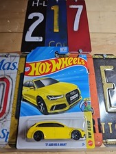 Hot Wheels '17 Audi RS 6 Avant Yellow 66/250