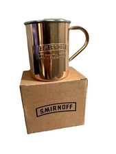 Smirnoff 3" Mouth/430ML Copper (Moscow) Mule Mug- Brand New In Box