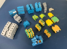 Lot of 50+ terminal blocks Weidmuller / Phoenix Contact Ground Terminal Block
