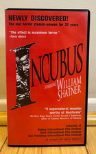 Incubus (VHS 1966) William Shatner Surreal ESPERANTO horror movie Leslie Stevens