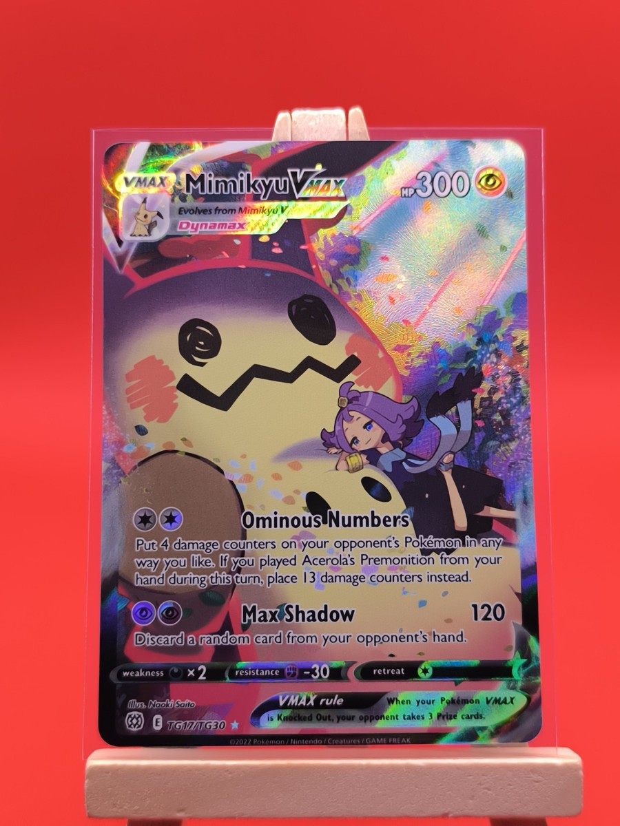 mimikyu vmax pokemon card value Mimikyu VMAX - 069/172 - Full Art Ultra Rare main image 0