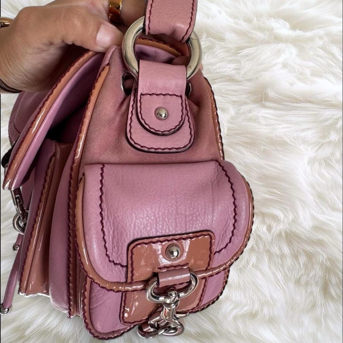 Vintage Y2K 2005 Pink Marc Jacobs Small Selma Shoulder Bag | eBay