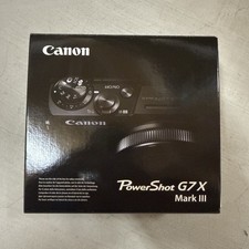 Canon PowerShot G7 x Mark III 20.1MP Kamera Schwarz