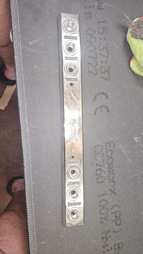 1953 1954 Studebaker Chrome Dash Panel OEM Nice Used Original